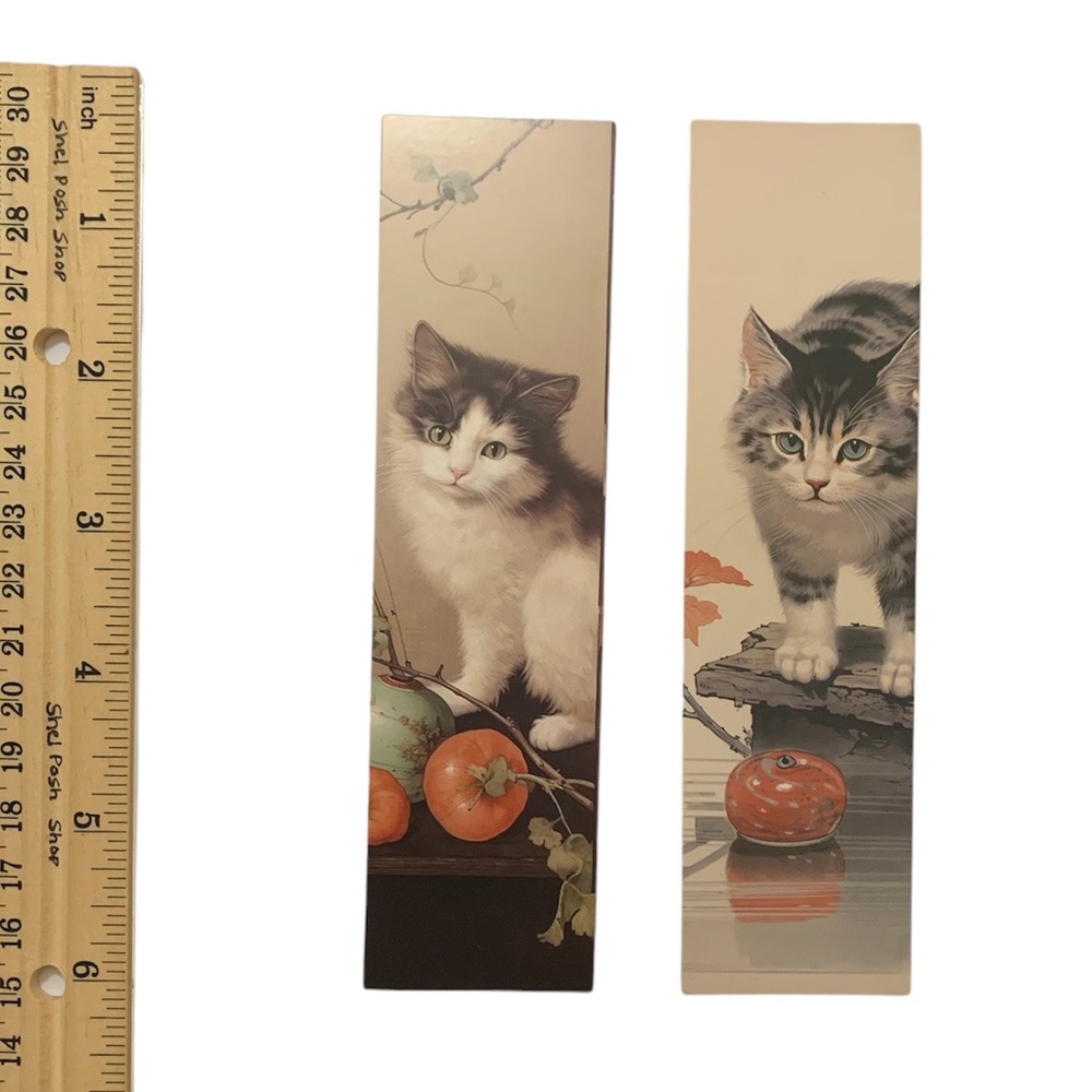 New Cat Bookmark Set - Picture 2 of 2